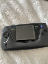 Sega Game Gear + 6 Games + Storage Bag - Needs Recapping