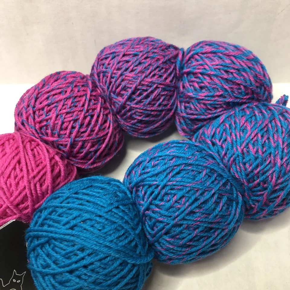 7 Ball Gradient Set of Schoppel ZAUBERPERLEN Yarn Color #2414 - Image 2 of 3