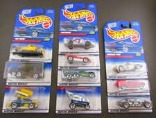 LOT OF 10 Vintage Hot Wheels 1998 edition