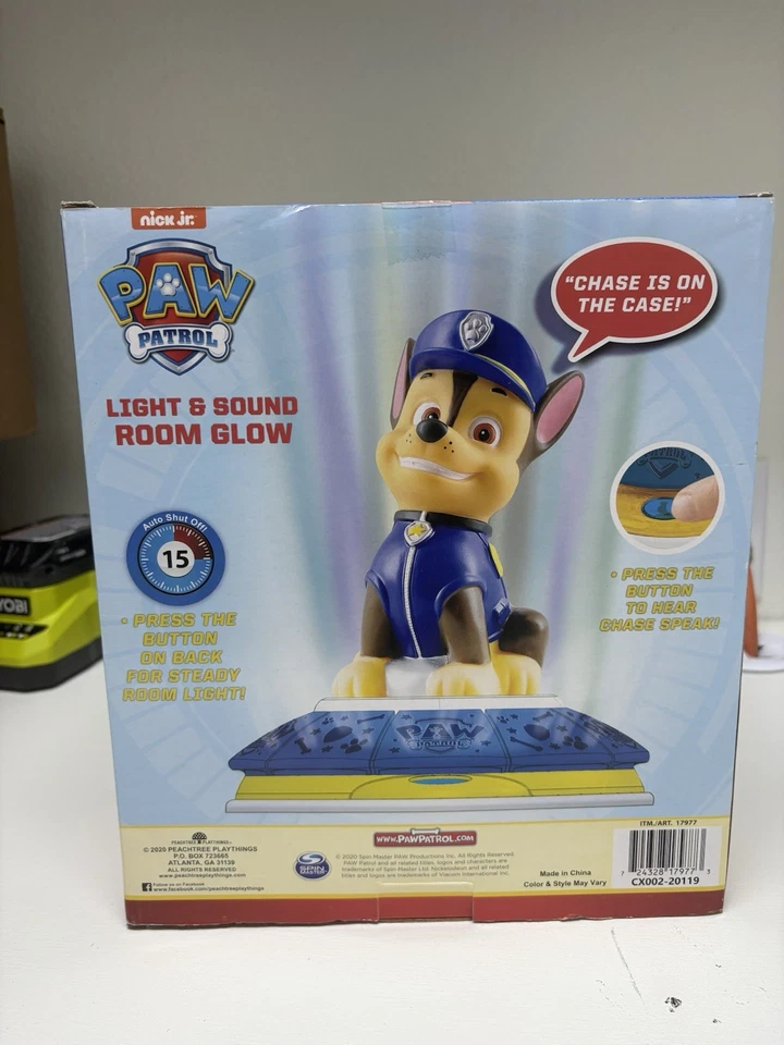 Nickelodeon Chase Paw Patrol Toy Light and Sound Room and Glow - Image 2 of 4