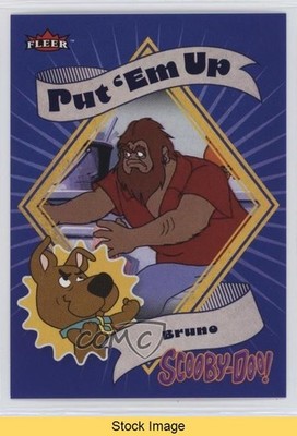 2024 Fleer Scooby Doo Put 'em Up! Stickers Bruno #40 READ gy2