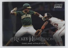 2019 Topps Stadium Club Chrome Rickey Henderson Eddie Murray #SCC-19 HOF 0sm9