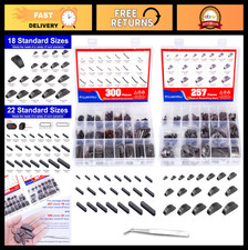 557PCS Metric Woodruff Key Assortment Kit - 40 Sizes, Half Moon  Round Keys for