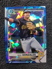 2021 Bowman Sapphire Nick Gonzales #BCP-34