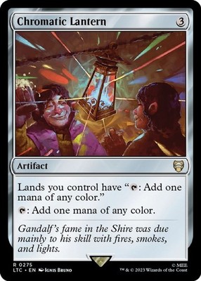 2023 Magic: The Gathering: LTC - Chromatic Lantern (#275, R, Near Mint)