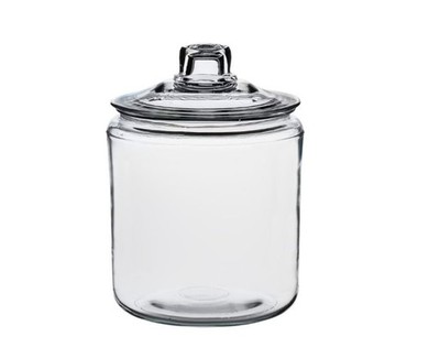 Anchor Hocking Heritage Hill Glass Jar with Lid 1 Gallon