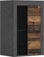 Xonox.Home HäNgeschrank Wandschrank Vitrine Vitrinenschrank Jam Matera 184X60 Cm