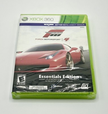 Forza Motorsport 4 Essentials Edition (Xbox 360) - New, Sealed!