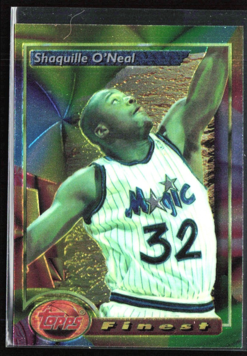 Shaquille O'Neal 1993-94 Topps Finest #3 Orlando Magic