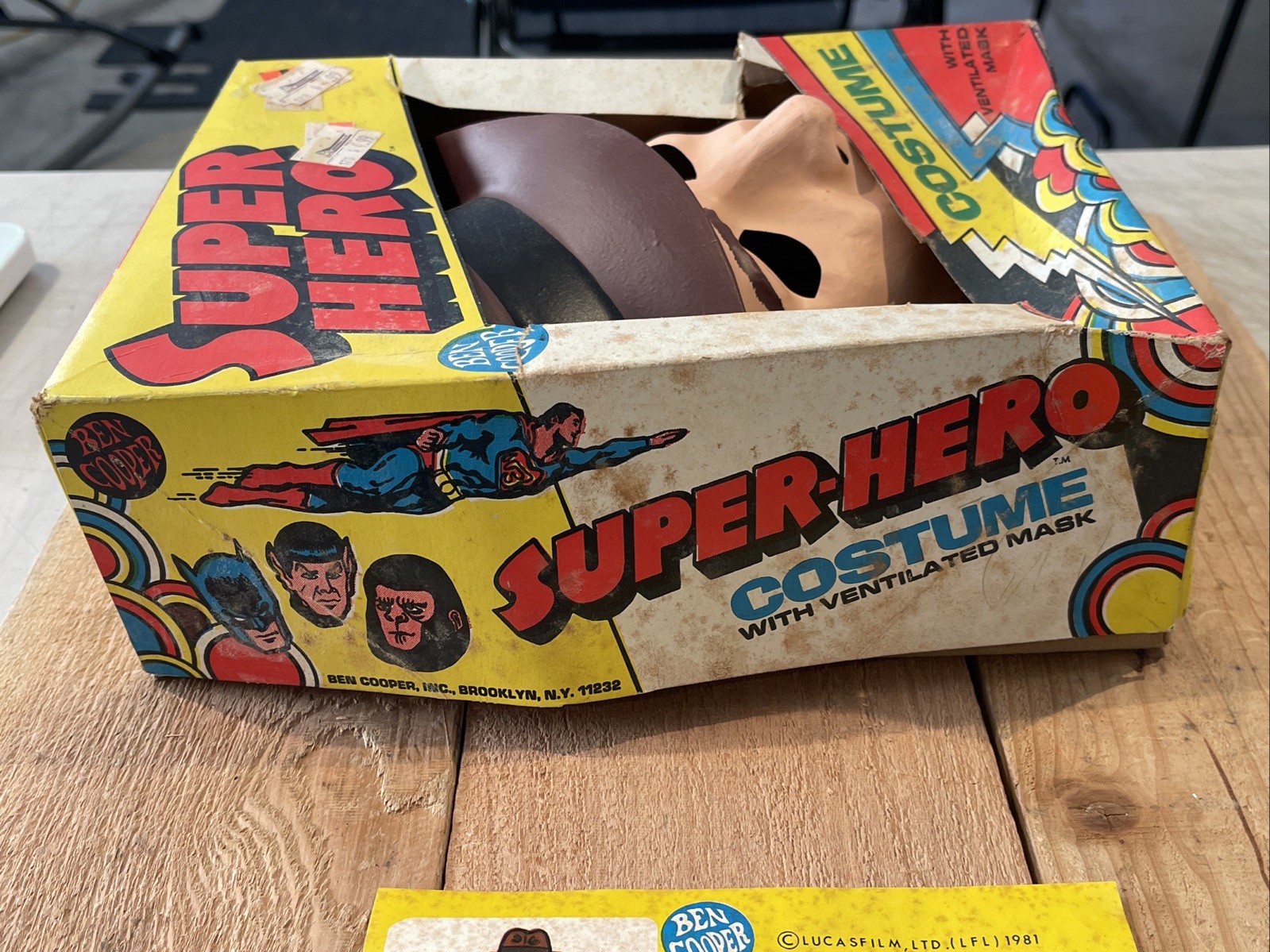 Ben Cooper Indiana Jones Vintage Halloween Costume 1981 Raiders Of The Lost Ark