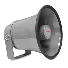 Pyle Indoor / Outdoor PA Horn Speaker - 8.1 Portable 8.1-Inch, Gray
