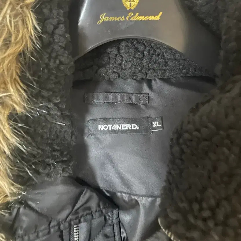 Not4Nerd Bomber Jacket Black Spring Overcoat Ligh… - image 3