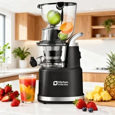 Cold Press Juicer Machines juice extractor 3.26in Large Wide Feed Chute open box
