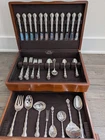 Reed and Barton Tara Sterling silver flatware, Service for 12