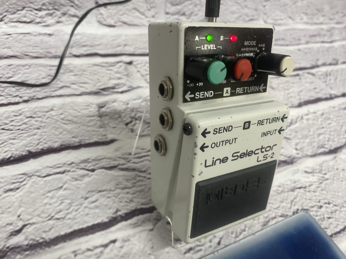 Boss LS-2 Line Selector Guitar Effect Pedal fast ship from japan