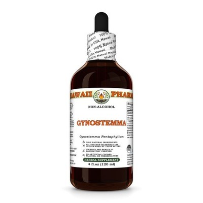 Gynostemma (Gynostemma Pentaphyllum) Glycerite, Dried Leaf Liquid Extract