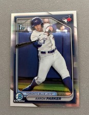 2024 Bowman Draft Baseball Aaron Parker Refractor 1st Bowman #BDC-160 Blue Jays