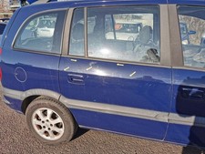 Opel Zafira A Tür Autotür Rohbautür Fondtür hinten rechts Z20Z Atlantikblau