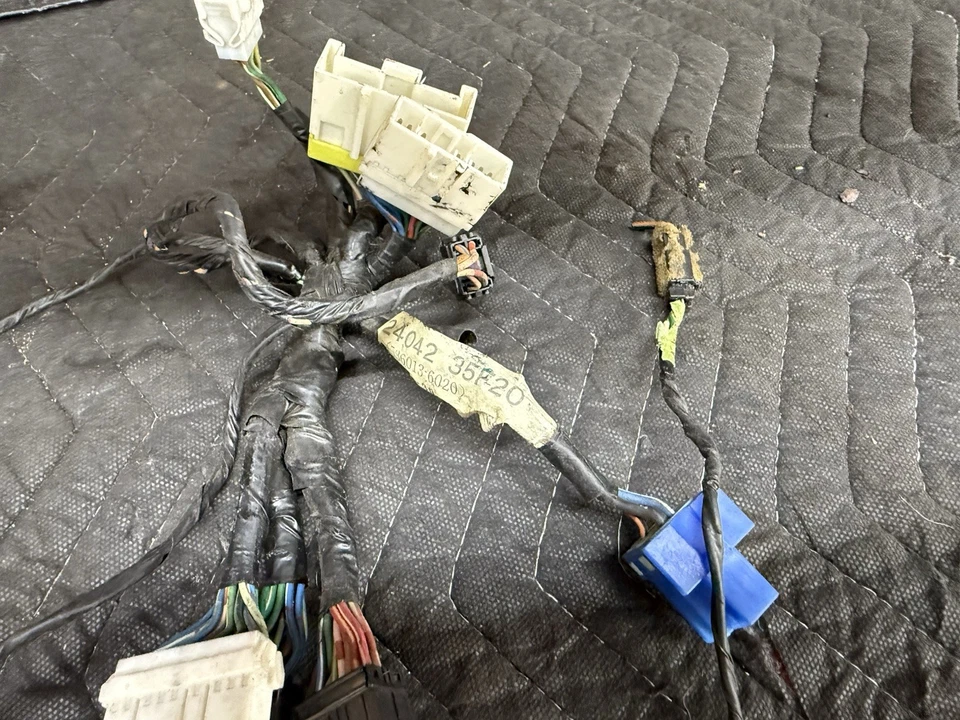 JDM Nissan Silvia S13 A/C Digital Climate Control Harness 24042-35F20 - Image 3 of 4