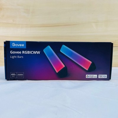 Govee RGBICWW Smart LED Light Bars H6056 WiFi Alexa Google Home Music Sync 2PK
