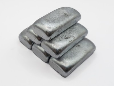 Cast Aluminium Alloy AlSi7Mg in 100g Bars 100g-1kg Perfect for Aluminium Casting