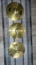 MEINL HI HAT + CRASH CYMBALS.