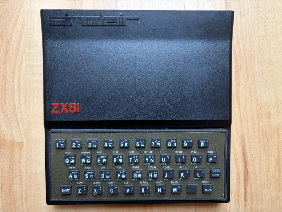 シンクレアZX81　80年代初期の超レアパソコン Sinclair ZX81 Vintage Computers & Mainframes for sale | eBay UK