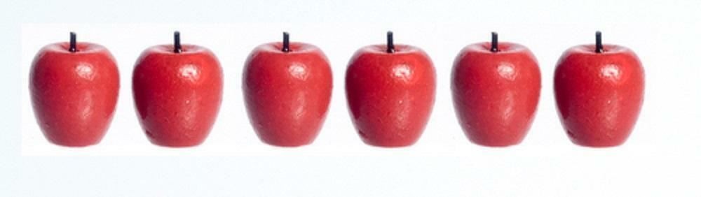 Dolls House Red Apples Miniature Kitchen Garden Greengrocers Accessory Fruit