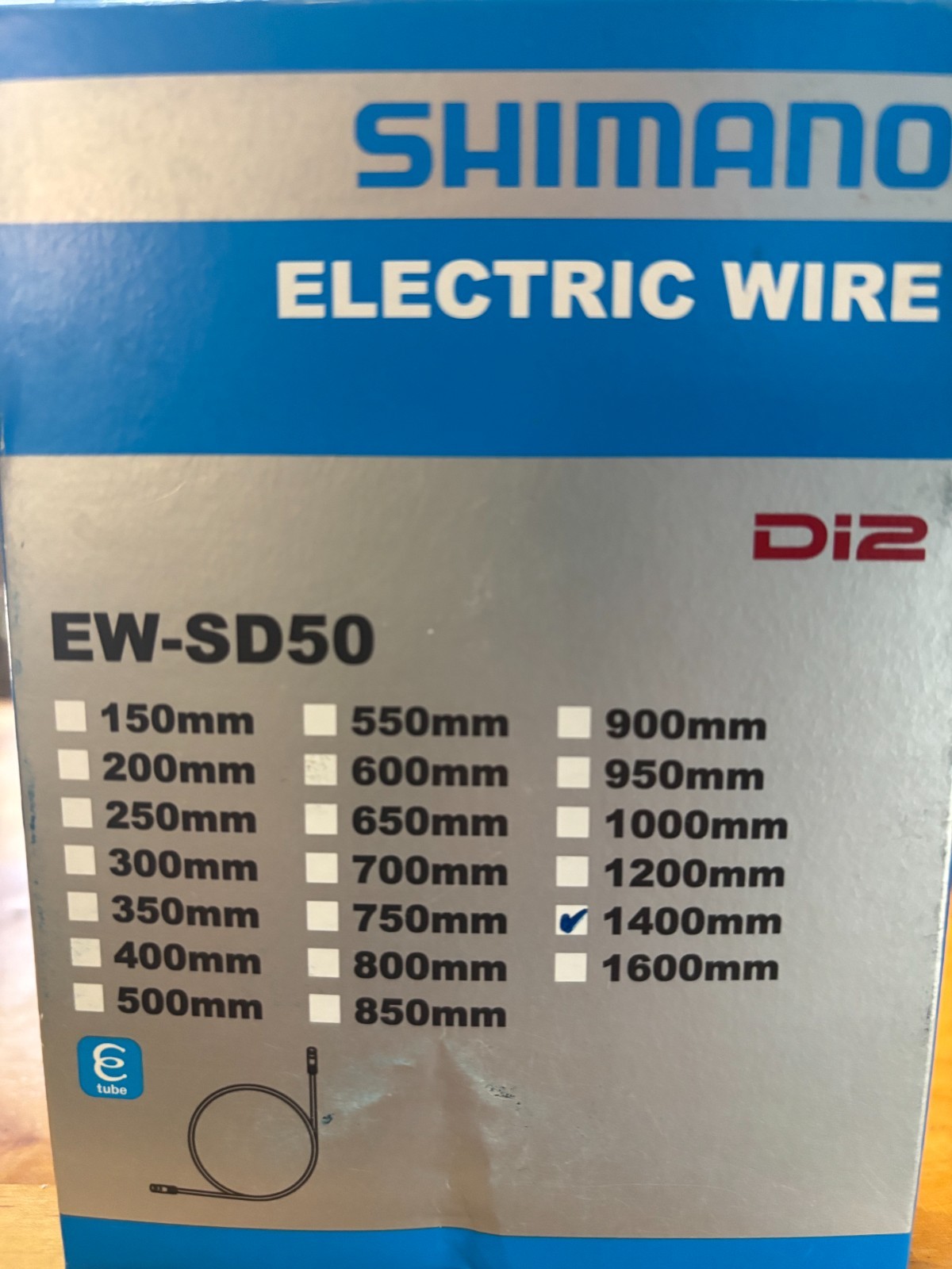 Shimano EW-SD50 E-Tube Di2 Electronic Wire 1400mm USED