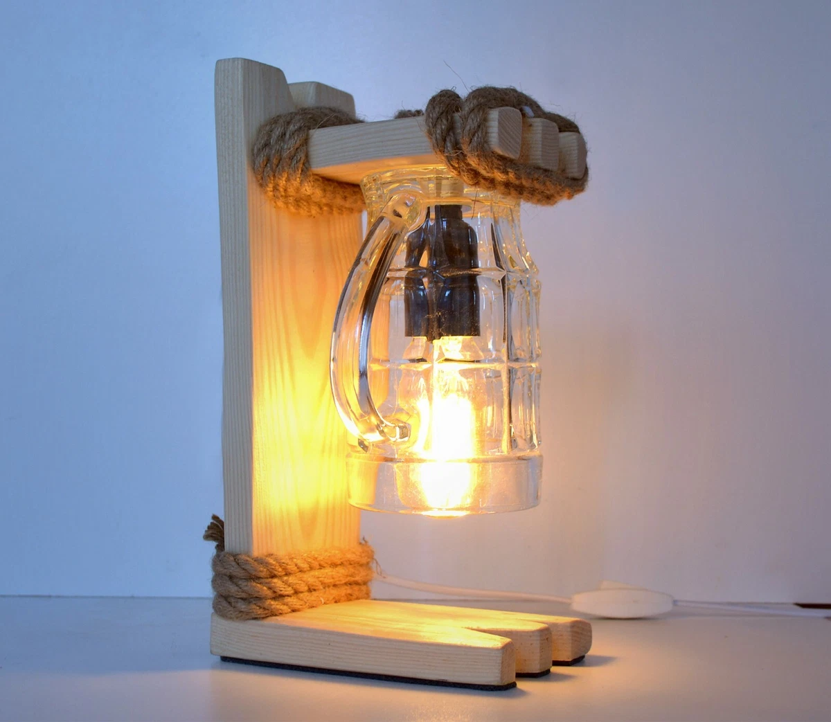 Wooden 2024 desk light