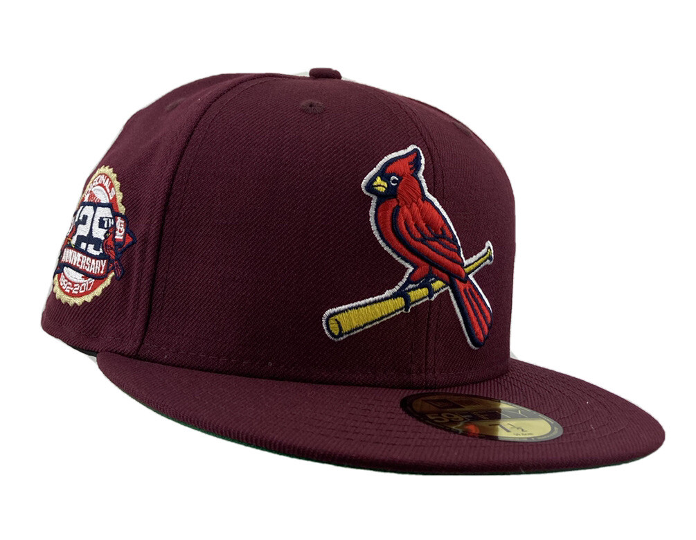 Casquette New Era 59Fifty St Louis Cardinals - Patch 125e Anniversaire - Taille 7 1/8 - Occasion