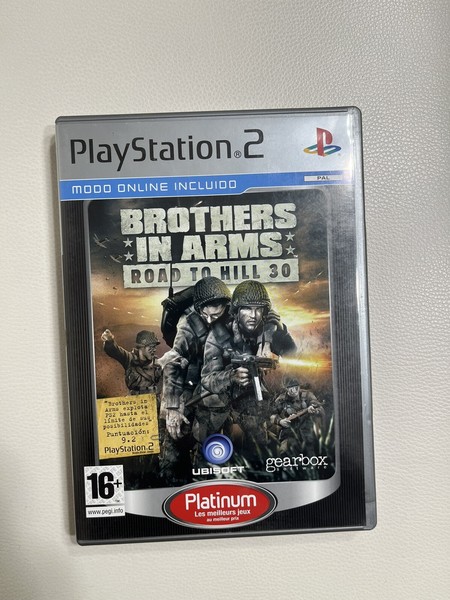 Brothers In Arms Road To Hill 30 Pal Esp Buen estado PlayStation Ps2