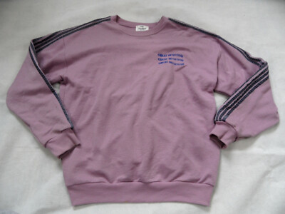 PULL & BEAR Oversized Jumper Purple Size S Excellent RC1020
