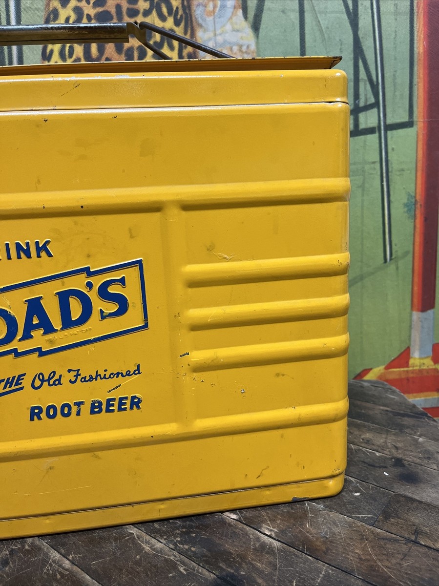50s DAD'S ROOT BEER ビンテージブリキ看板　オリジナル 50s DAD´S ROOT BEER ビンテージブリキ看板 オリジナル