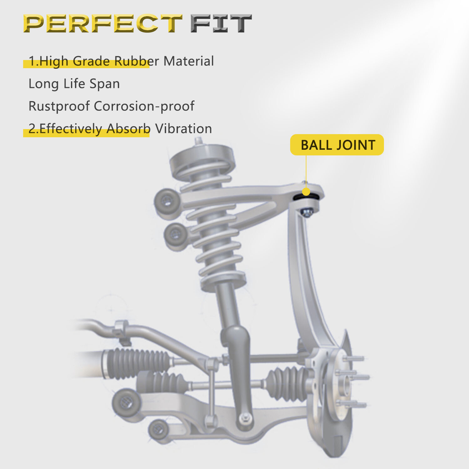 Front Lower Ball Joints Left & Right Pair Set For Subaru Forester Legacy Outback eBay
