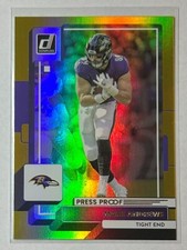 Mark Andrews GOLD HOLO PRESS PROOF - Ravens - 2022 Donruss Football