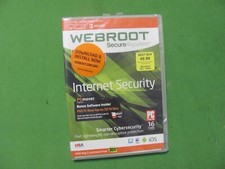 Webroot Secure Anywhere Internet Security PC Mac Mobile New  Sealed 