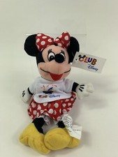 Club Disney Minnie Mini Bean Bag Plush New With Tags