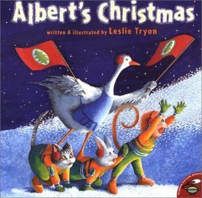 Albert's Christmas; Aladdin Picture Book- paperback, Leslie Tryon, 9780689838712
