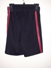 Cat  Jack Boy Red and Black Pull On Elastic Waist Jogger Shorts Medium 8/10