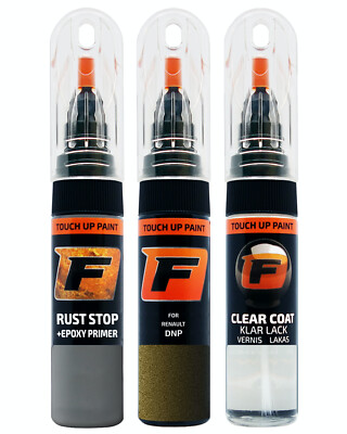 für RENAULT DNP VERT OLIVETTE LACKSTIFT Reparatur Set Autolack Kratzer