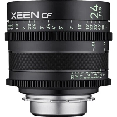 Lente de cine profesional Samyang XEEN CF 24 mm T1,5 (montaje PL)