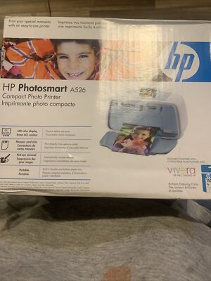 HP Photosmart A526 Digital Photo Inkjet Printer
