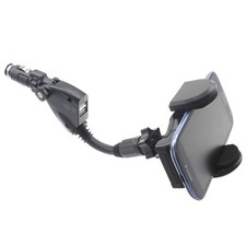 For Samsung Galaxy S23/Ultra/Plus - Charger Car Mount Holder DC Socket USB Port
