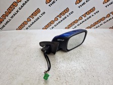 2005 VOLVO XC90 2.4 DIESEL D5 RIGHT FRONT WING MIRROR 30744786 OCEAN BLUE 458-46