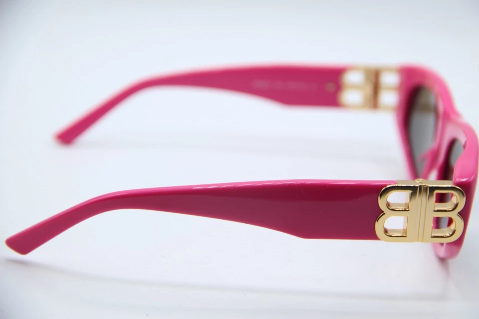 NUEVAS GAFAS DE SOL BALENCIAGA BB 0095S 006 ORO ROSA XL MARCOS AUTÉNTICOS 53-19 Foto 4 de 4