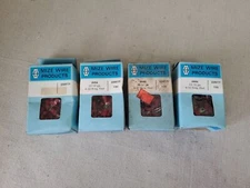 400 PACK MIZE WIRE 22-16 AWG #4 STUD RING TERMINAL