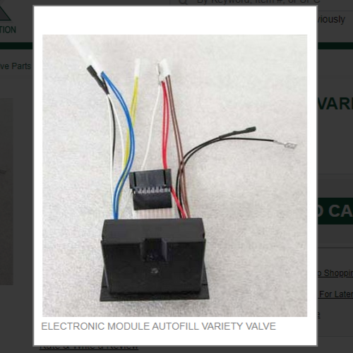 ELECTRONIC MODULE AUTOFILL VARIETY VALVE # 15-2894 - Picture 1 of 1