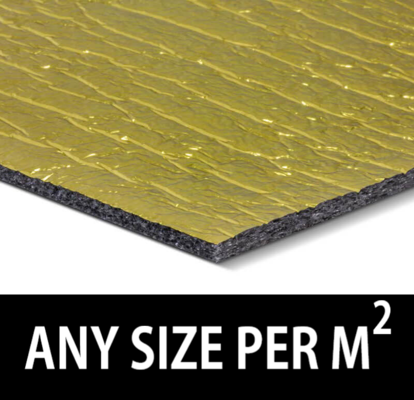 5mm Sonic Gold Underlay For Wood or Laminate Flooring Acoustic & Heat