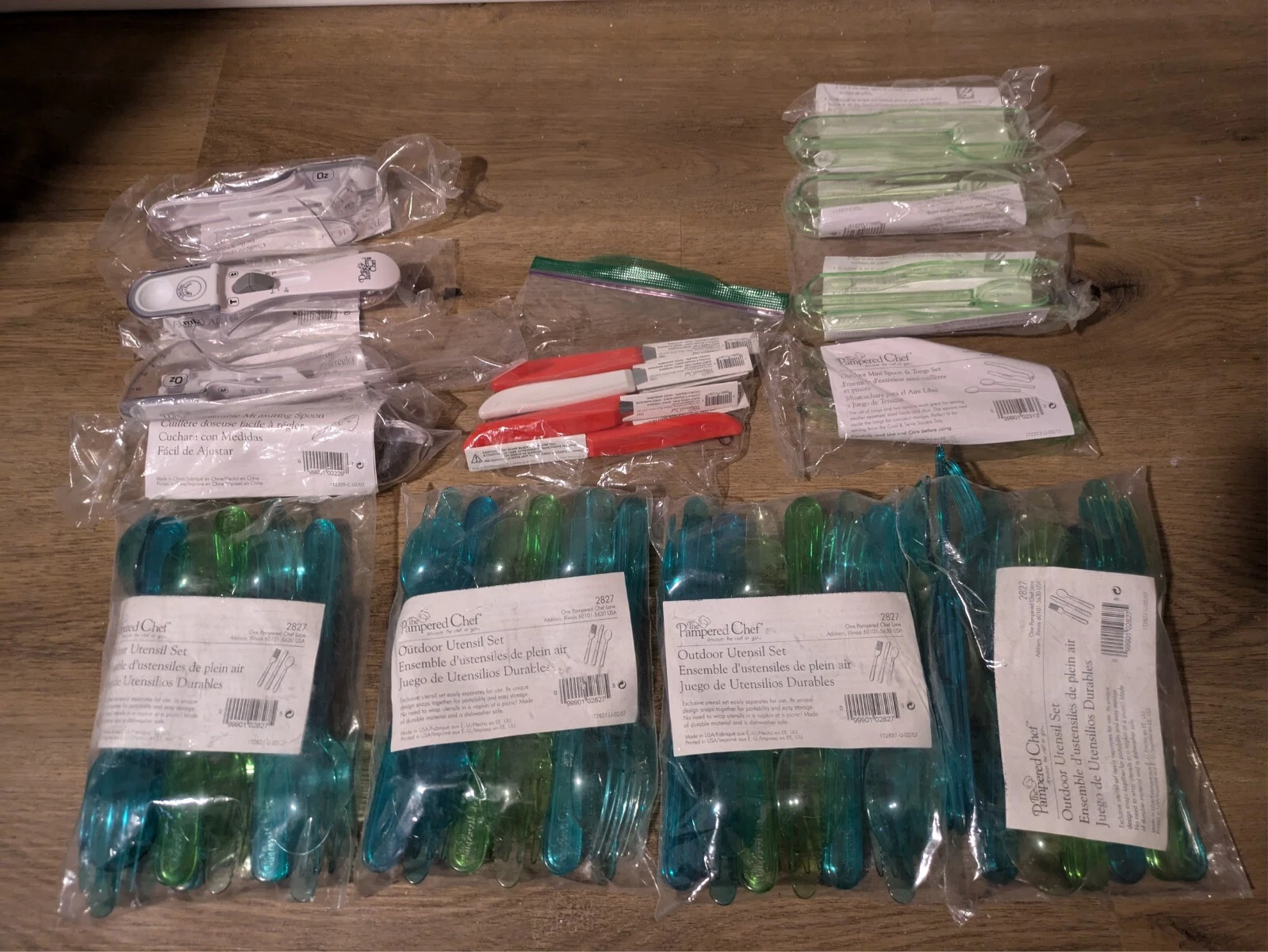 Pampered Chef Utensils and Measuring Spoons (Lot)